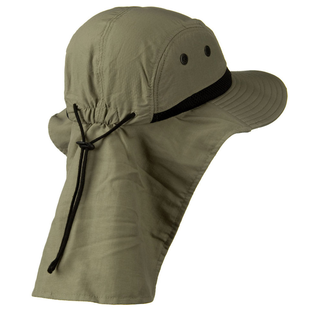 Mesh Sun Protection Flap Hat