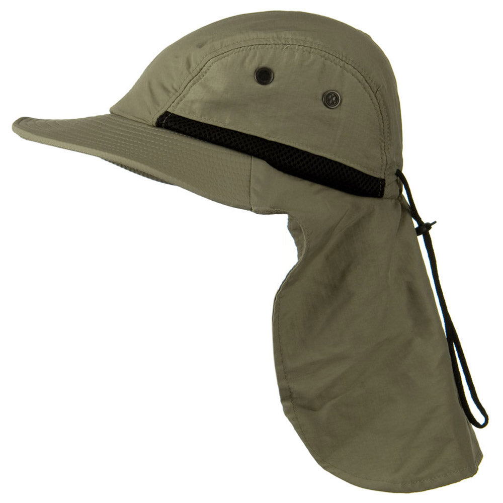 Mesh Sun Protection Flap Hat