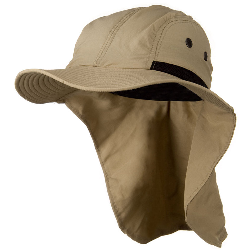 Mesh Sun Protection Flap Hat
