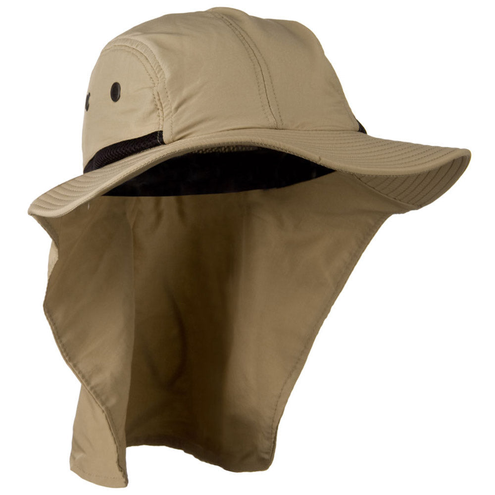 Mesh Sun Protection Flap Hat