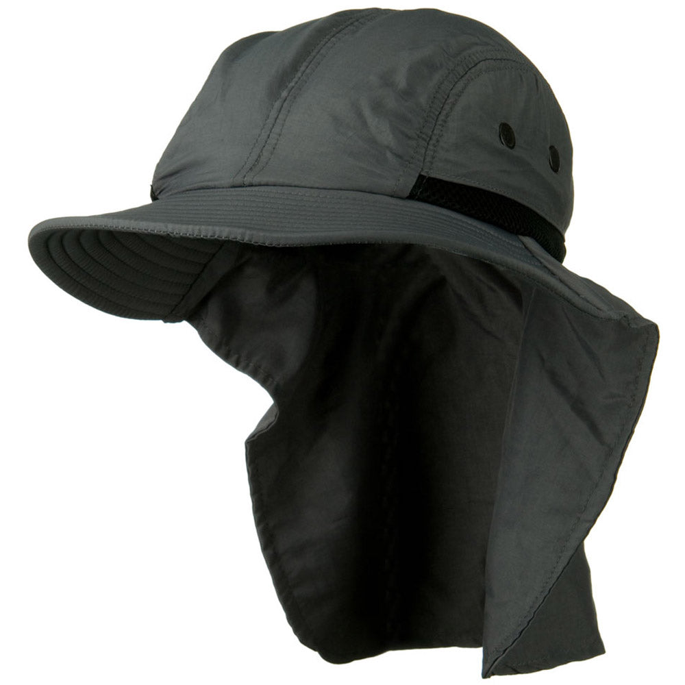 Mesh Sun Protection Flap Hat