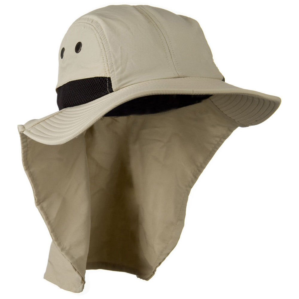 Mesh Sun Protection Flap Hat