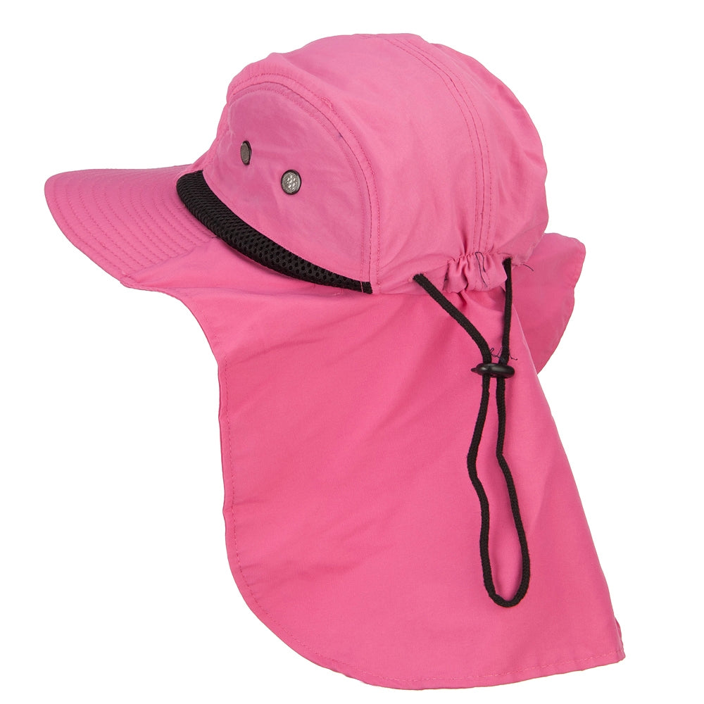 Mesh Sun Protection Flap Hat