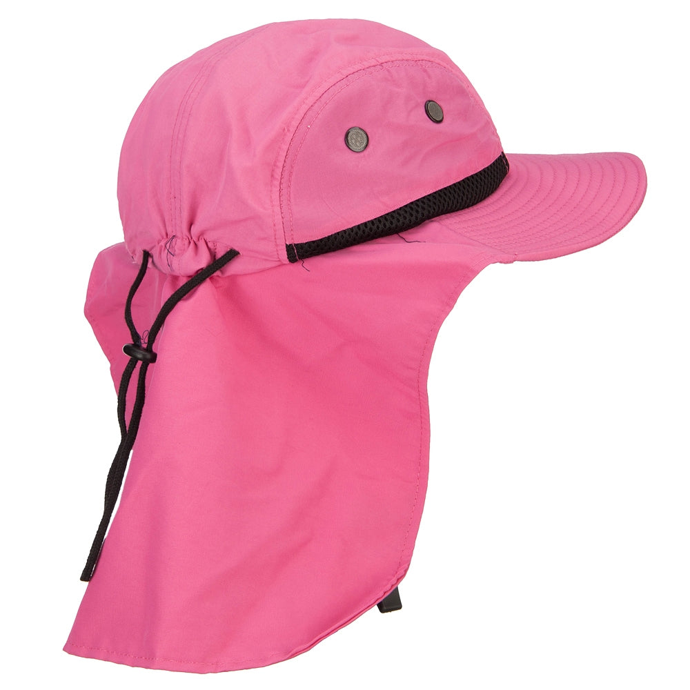 Mesh Sun Protection Flap Hat