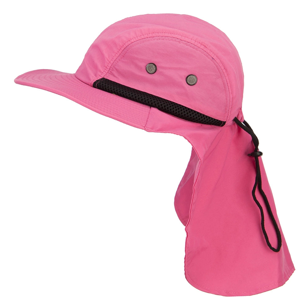 Mesh Sun Protection Flap Hat
