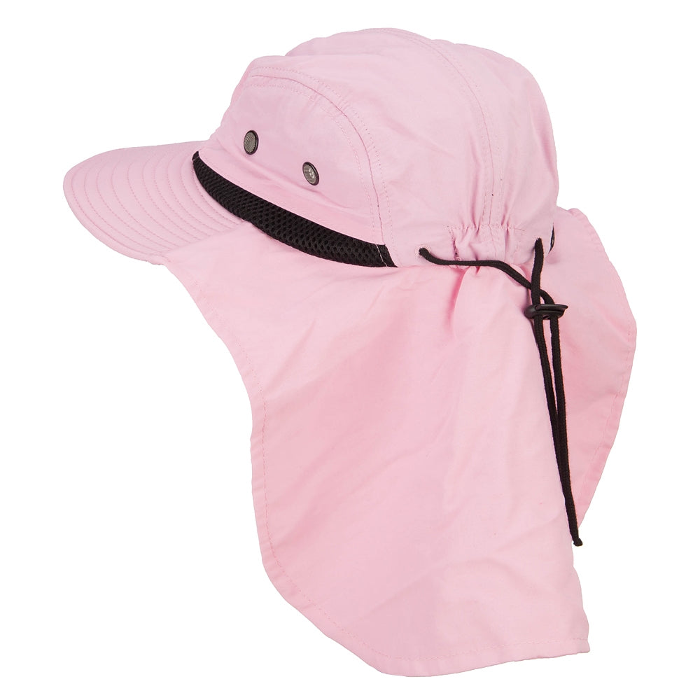 Mesh Sun Protection Flap Hat