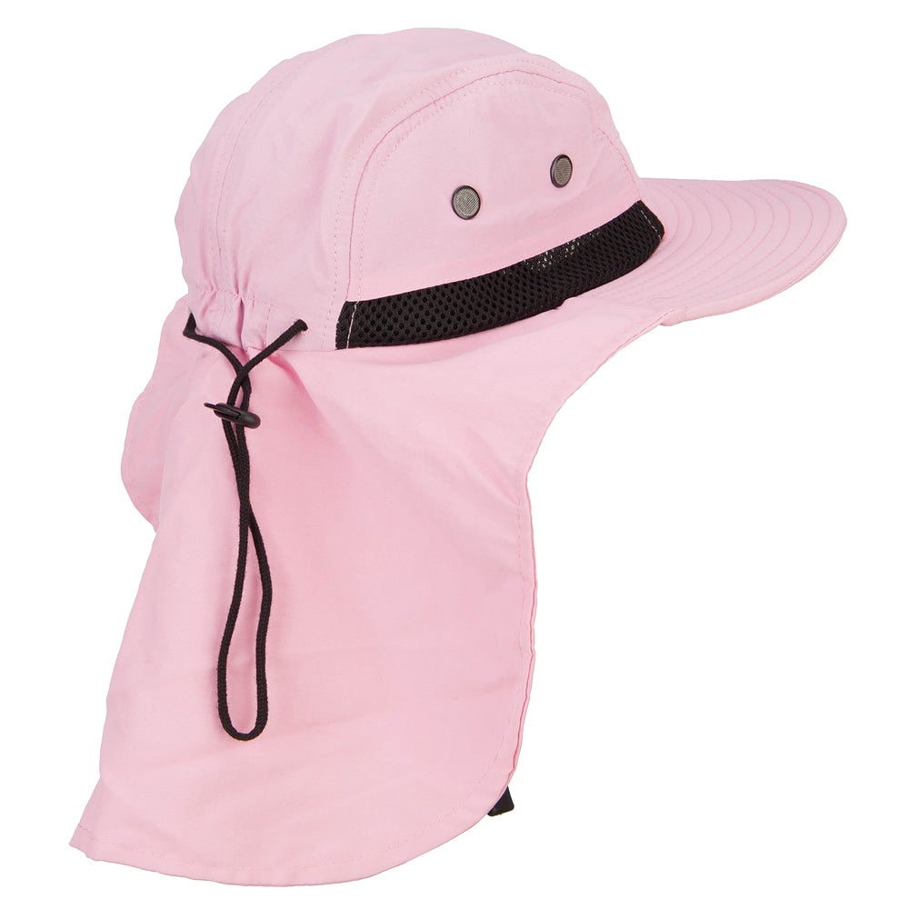 Mesh Sun Protection Flap Hat