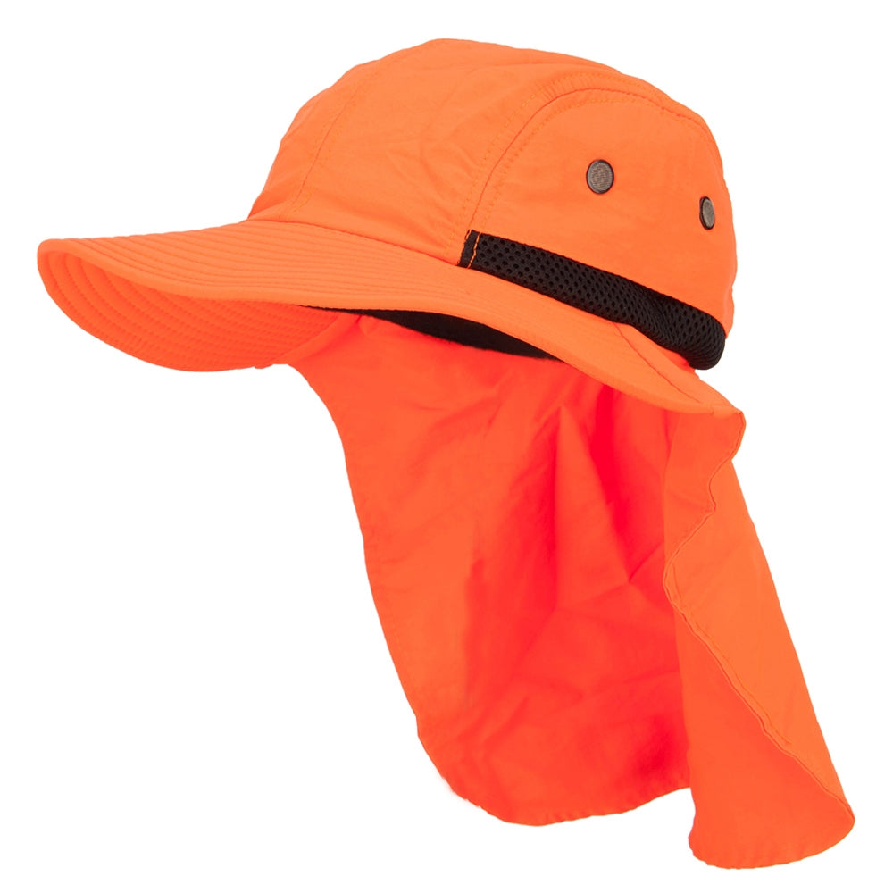 Mesh Sun Protection Flap Hat