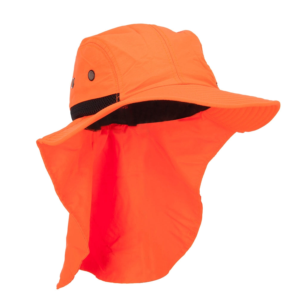 Mesh Sun Protection Flap Hat