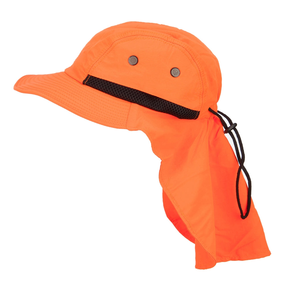 Mesh Sun Protection Flap Hat