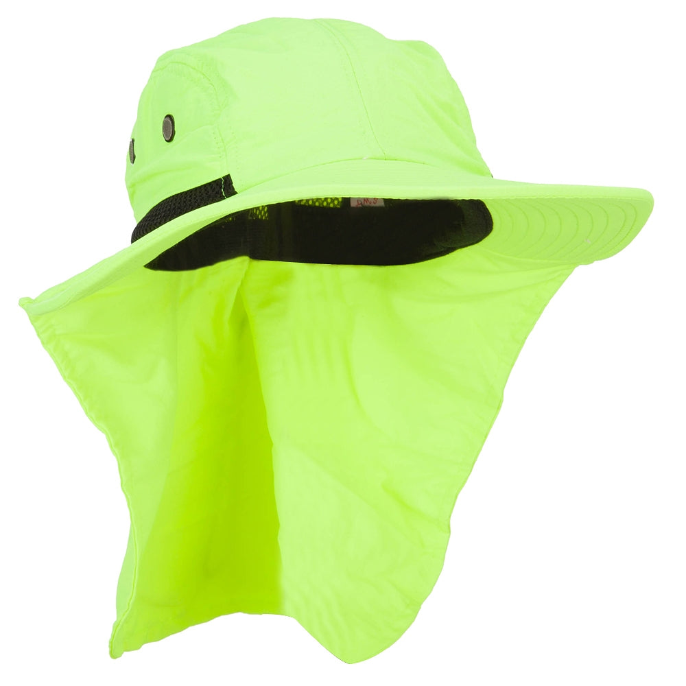 Mesh Sun Protection Flap Hat