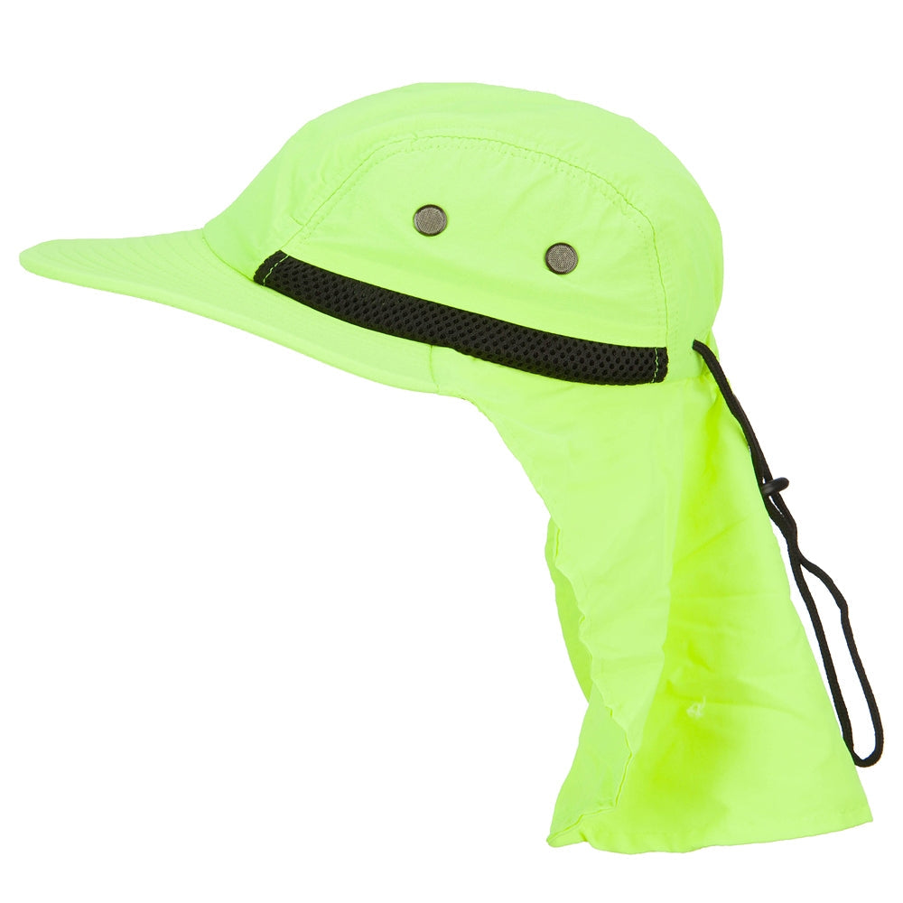 Mesh Sun Protection Flap Hat