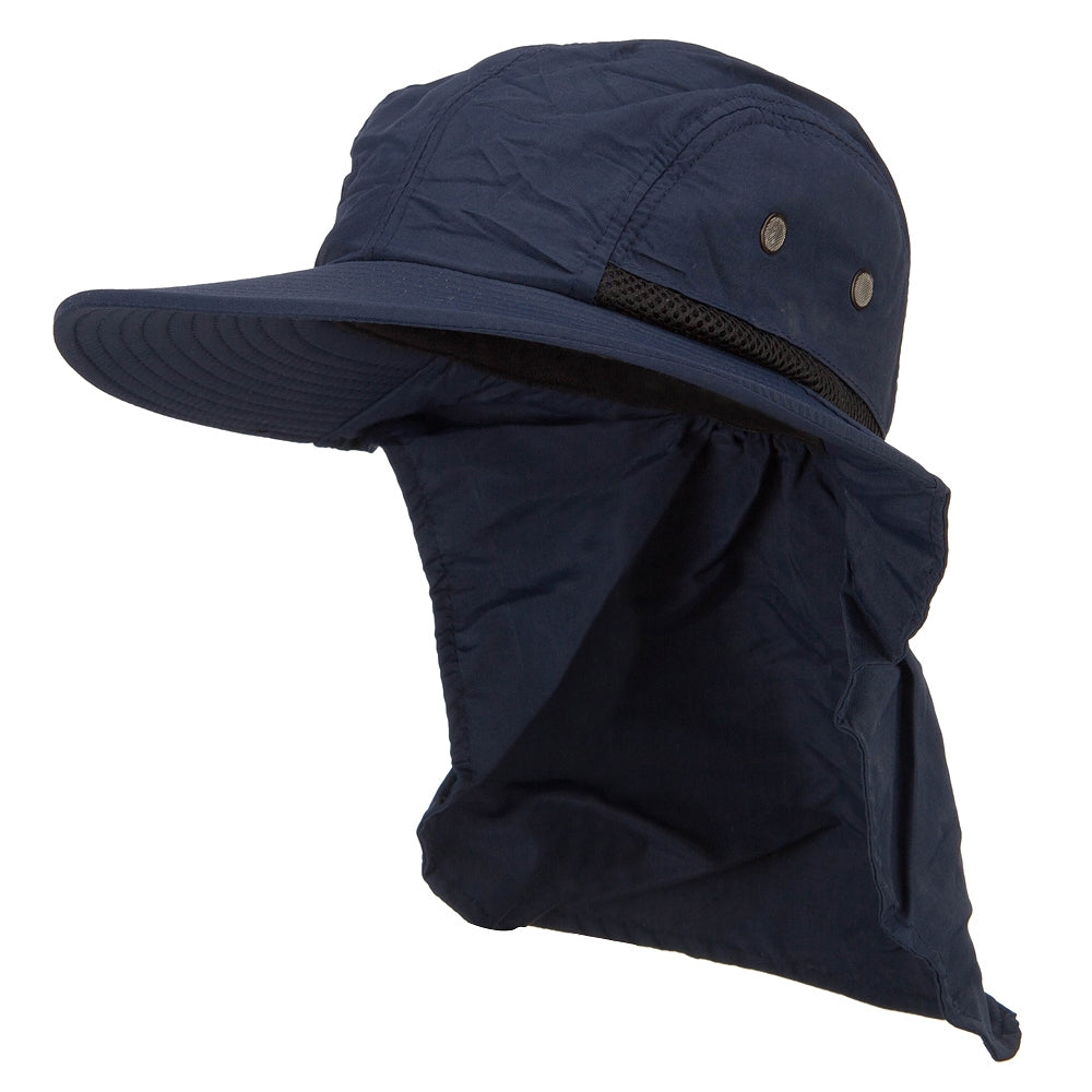 Mesh Sun Protection Flap Hat