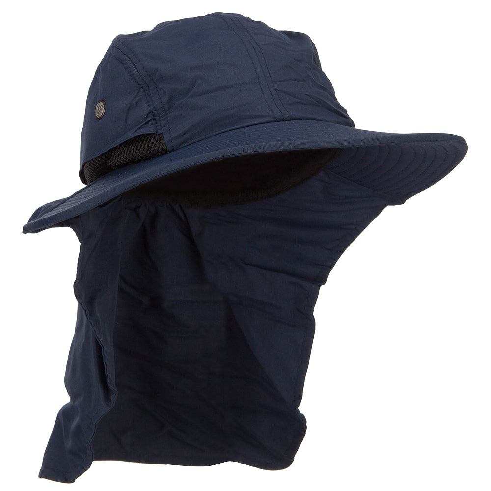 Mesh Sun Protection Flap Hat
