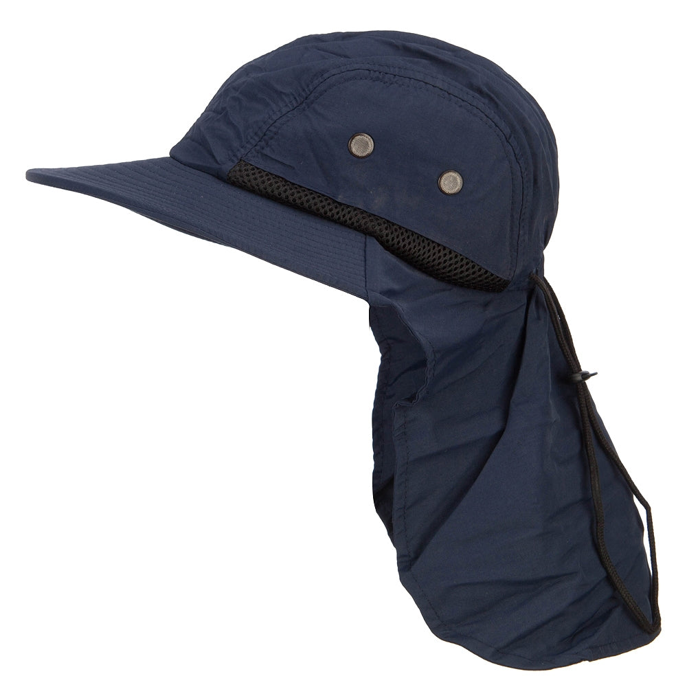 Mesh Sun Protection Flap Hat