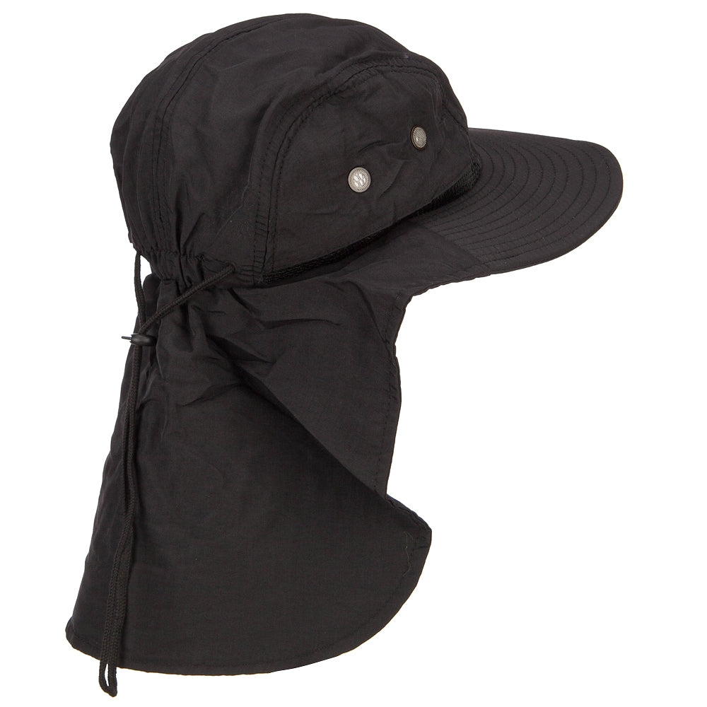 Mesh Sun Protection Flap Hat