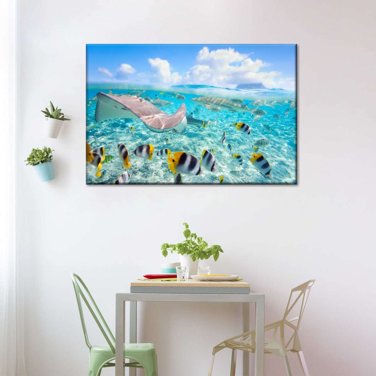 Bora Bora Sea Life Wall Art