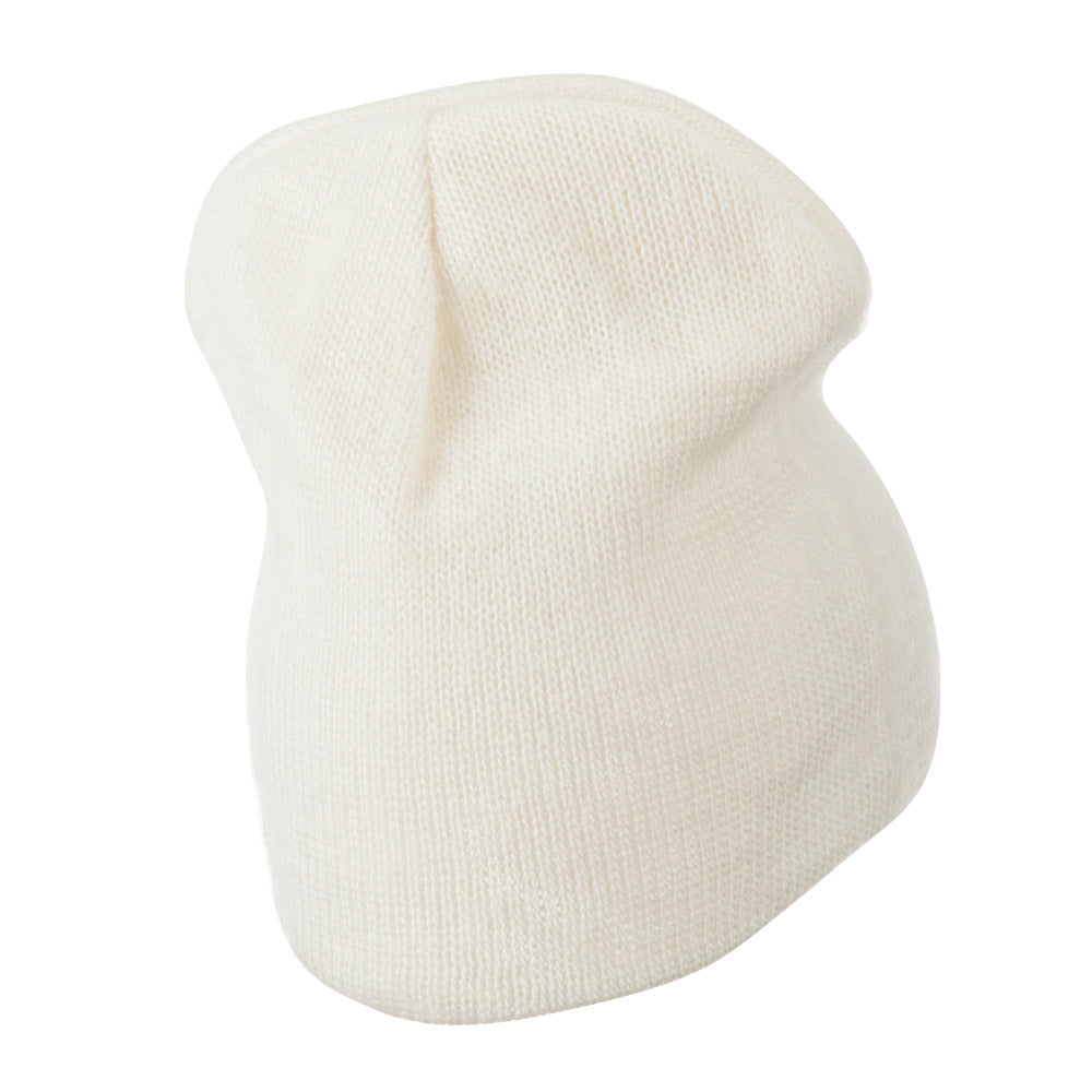 Short American Mohair Beanie