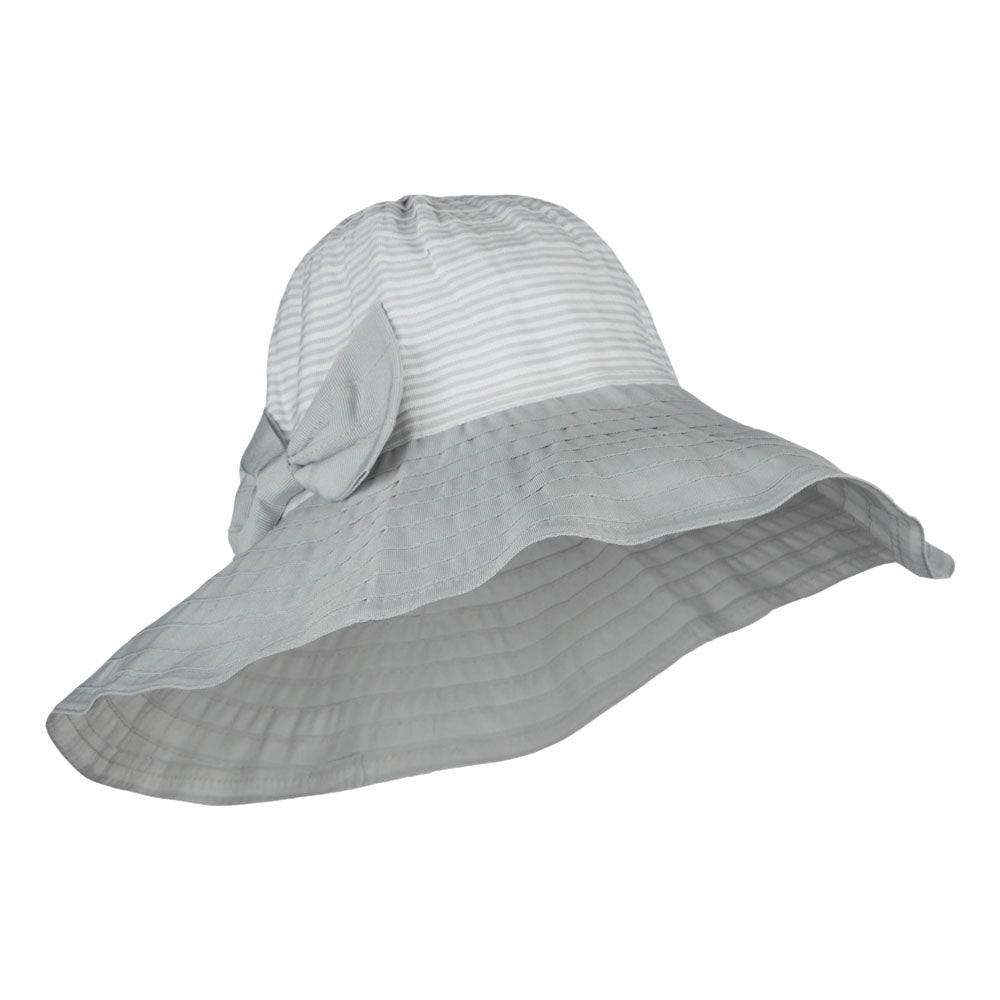 Crushable Ribbon Accent Sun Hat