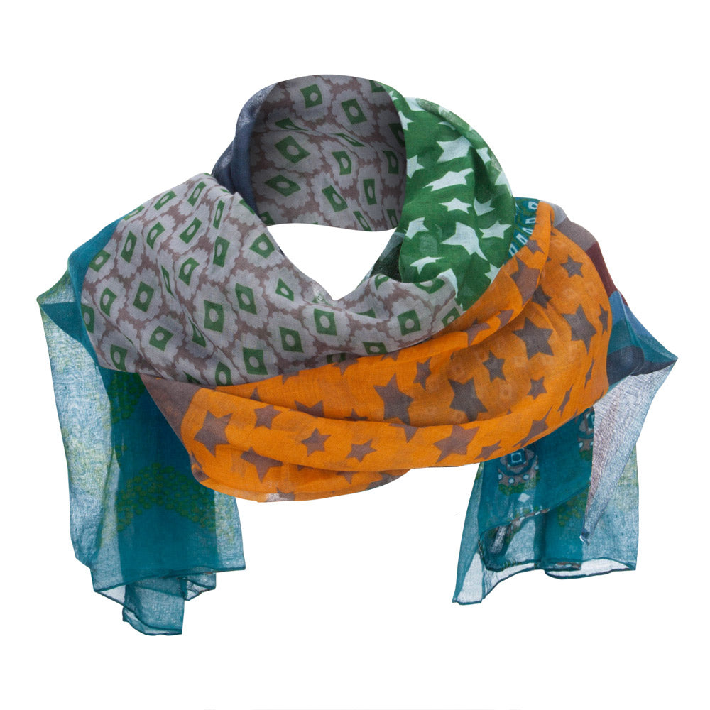 Mix Stars Summer Scarf