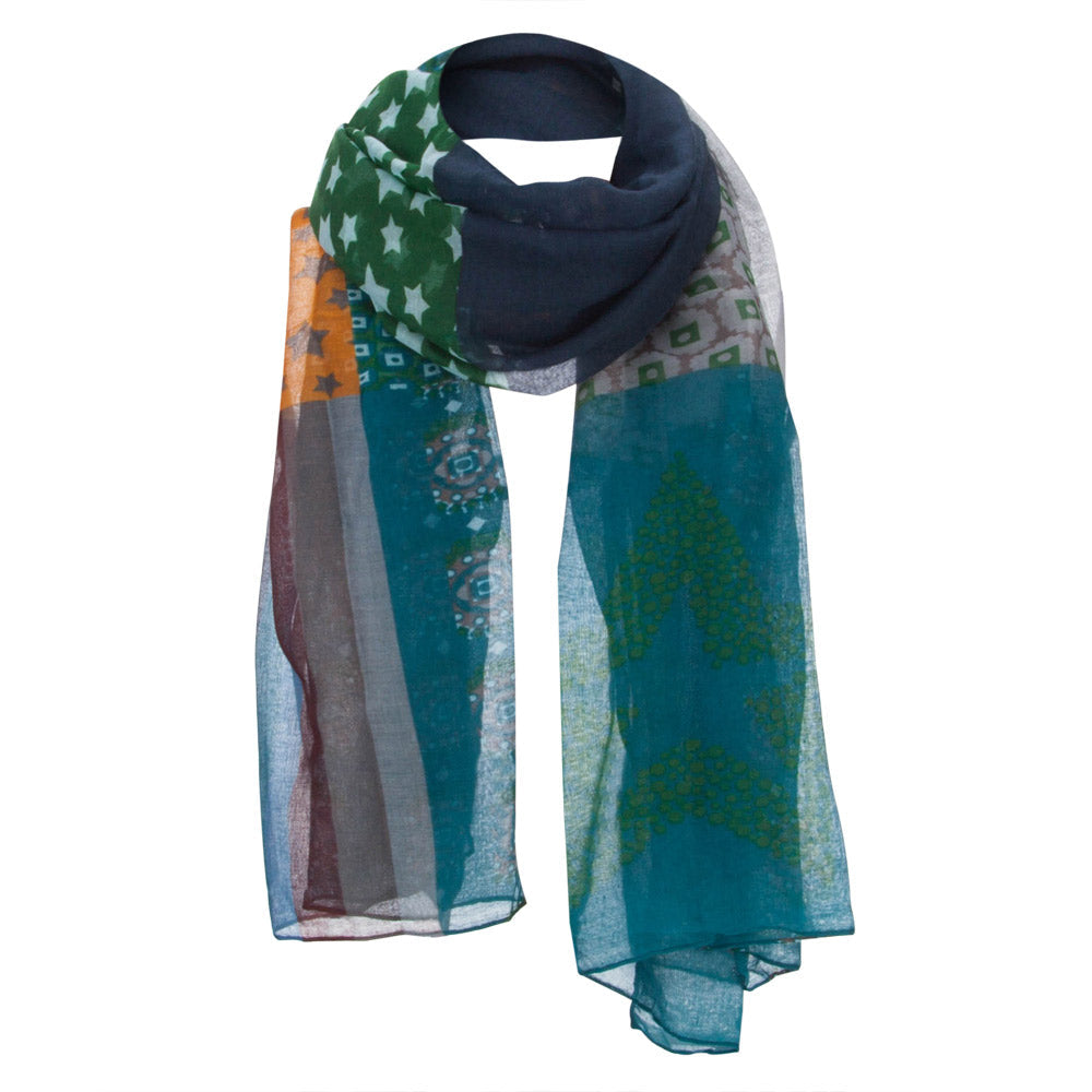 Mix Stars Summer Scarf