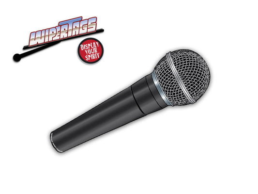 Microphone for Singers and DJs WiperTags