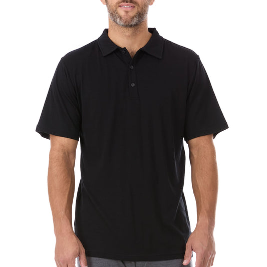 Microweight Men's Wool Polo -  Woolverino