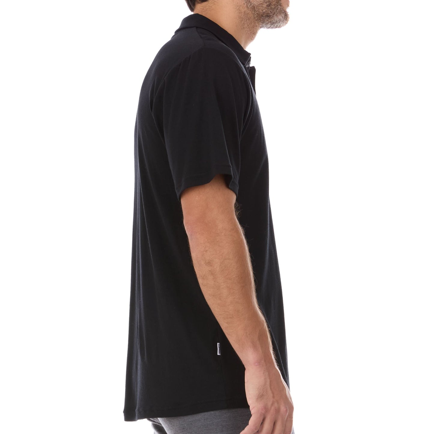 Microweight Men's Wool Polo -  Woolverino