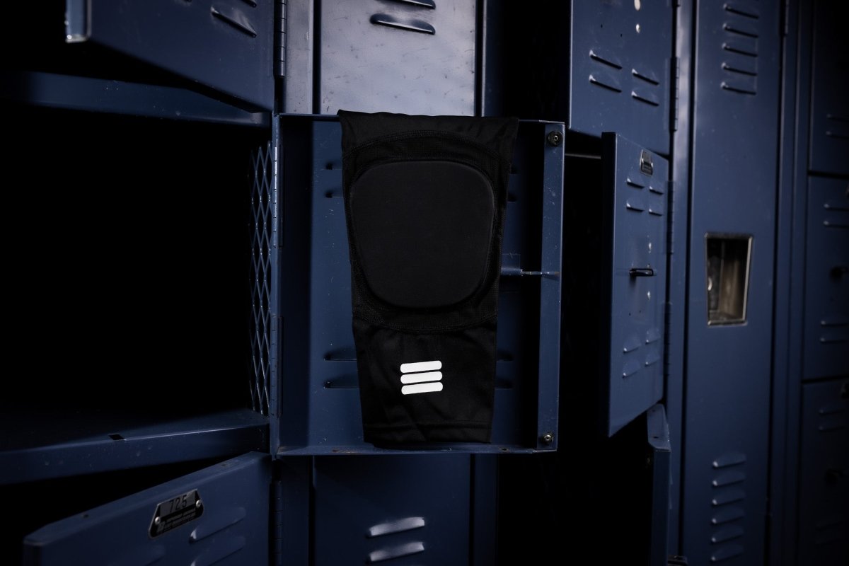 Mid-Length Padded Knee Sleeve - Black