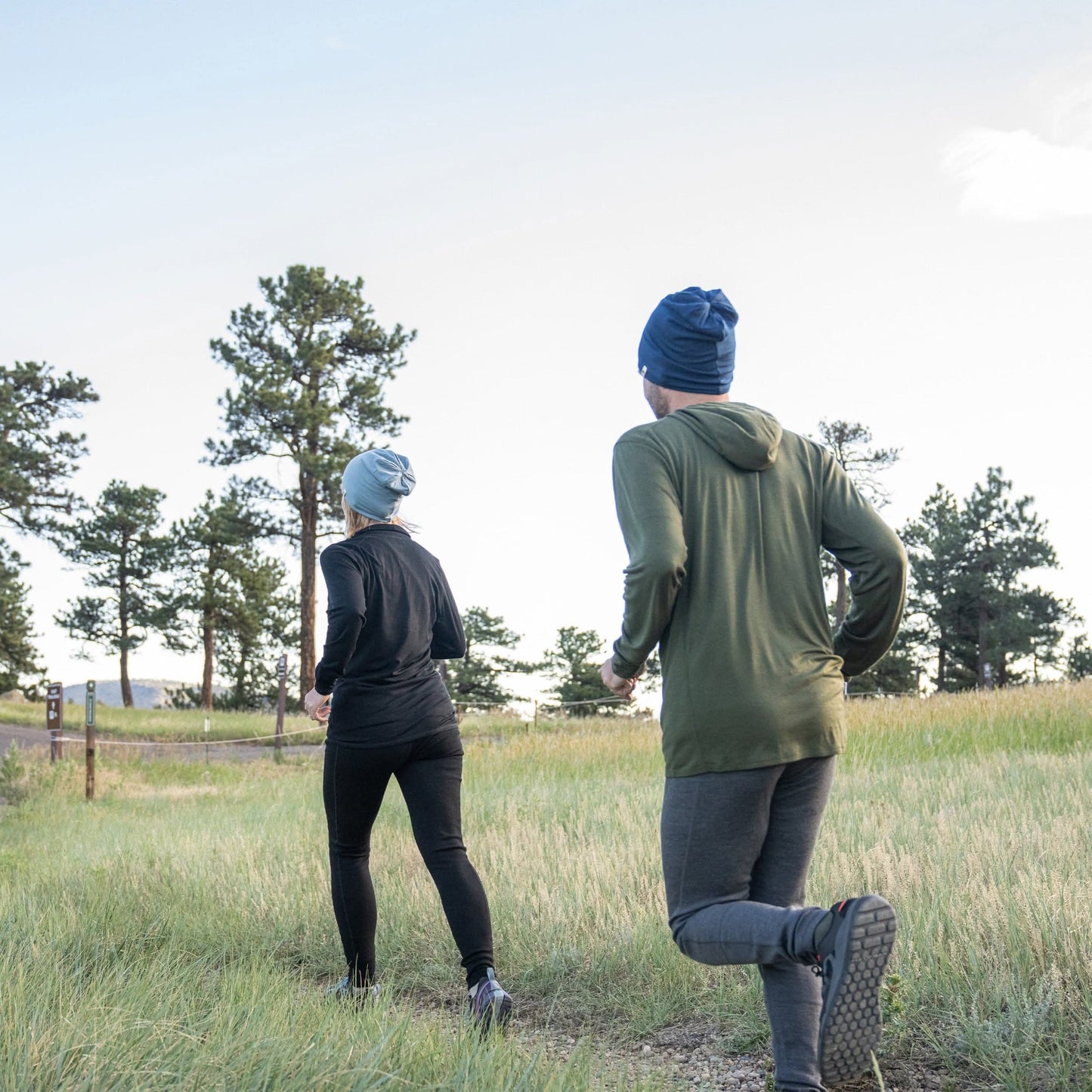 Midweight Men's Wool Running Tight Flyless - Woolverino