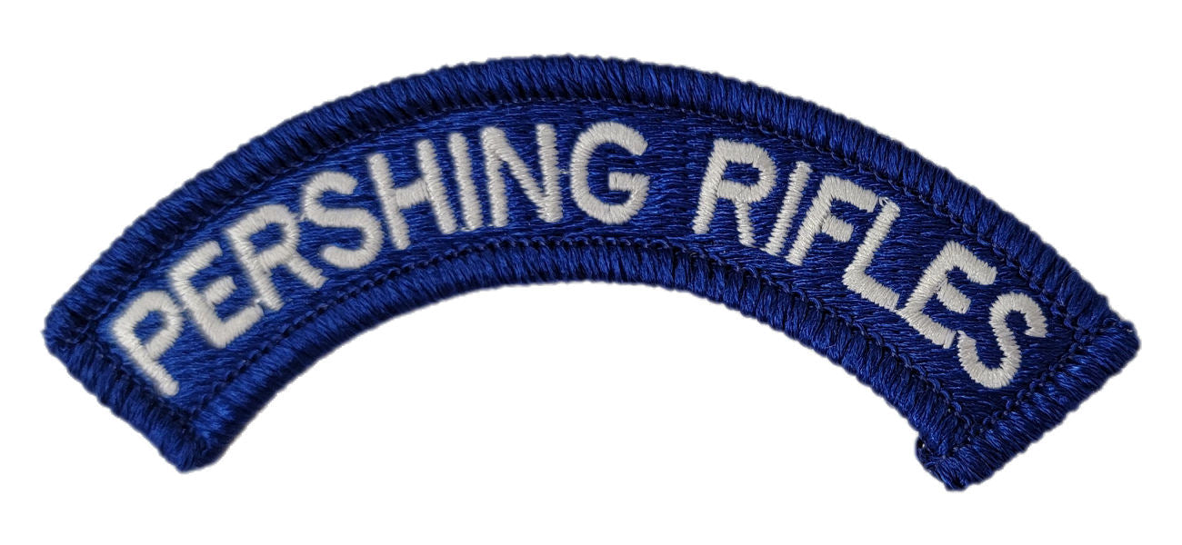 PERSHING RIFLES TAB - Full Color Dress