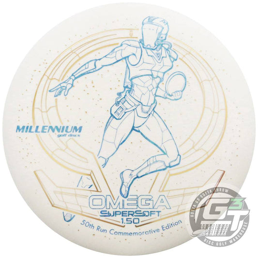 Millennium Limited Edition XXL Stamp 50th Run Commemorative Standard Omega SuperSoft Putter Golf Disc