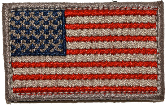 Mini USA Flag Patches - 1.25" x 2"