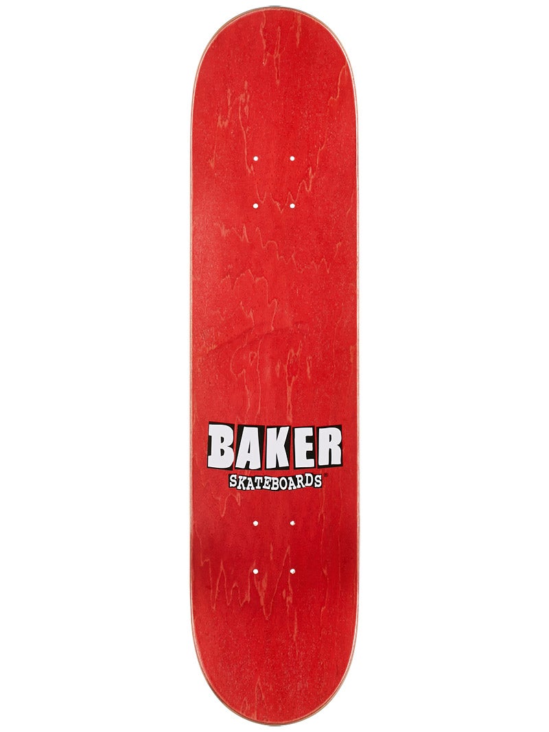BAKER TEAM BRAND LOGO WHITE 8.6" SKATEBOARD DECK