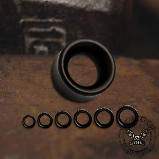 Minimalism Wood Tunnel Ear Gauges