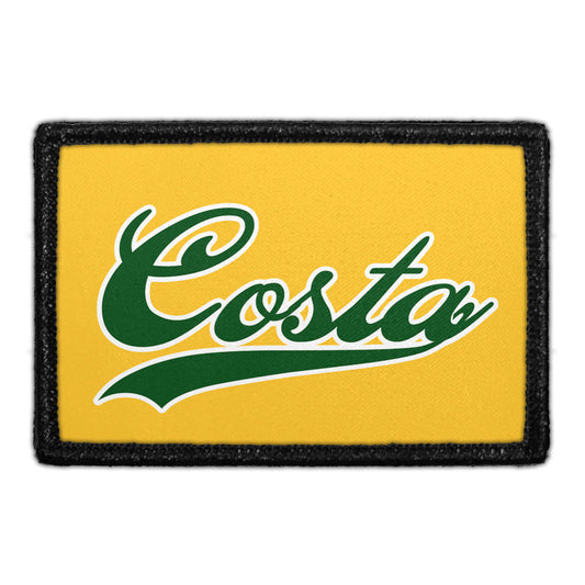 Mira Costa - Costa Green Text - Horse  - Removable Patch