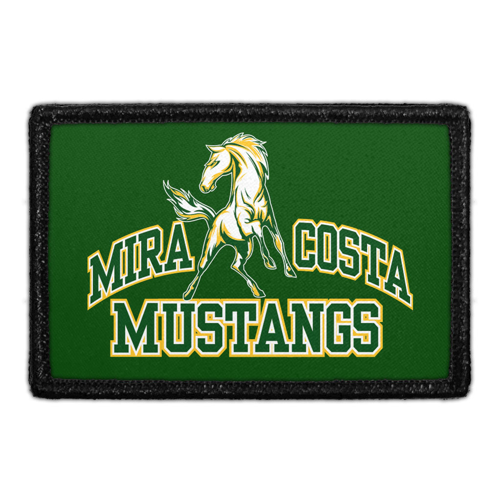 Mira Costa Mustangs - Horse - Removable Patch