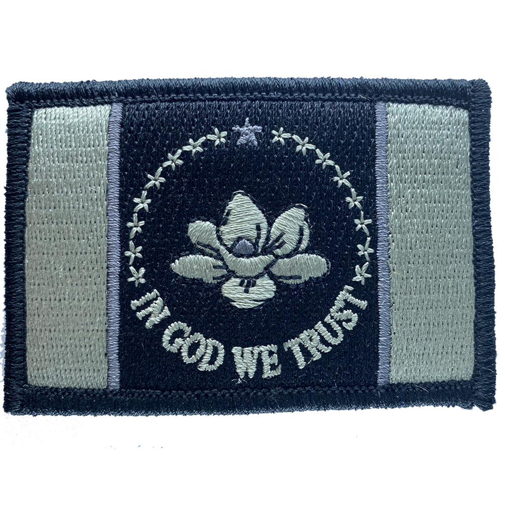 New Mississippi Flag - Tactical State Patch