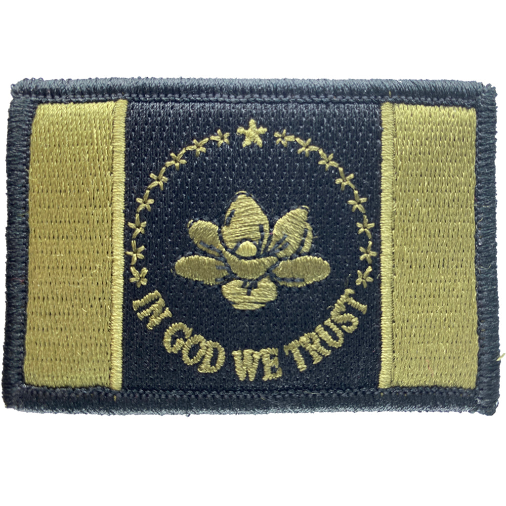 New Mississippi Flag - Tactical State Patch