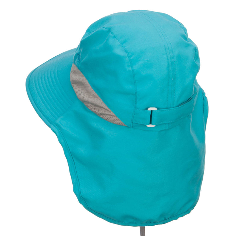 Microfiber UV Large Bill Flap Hat