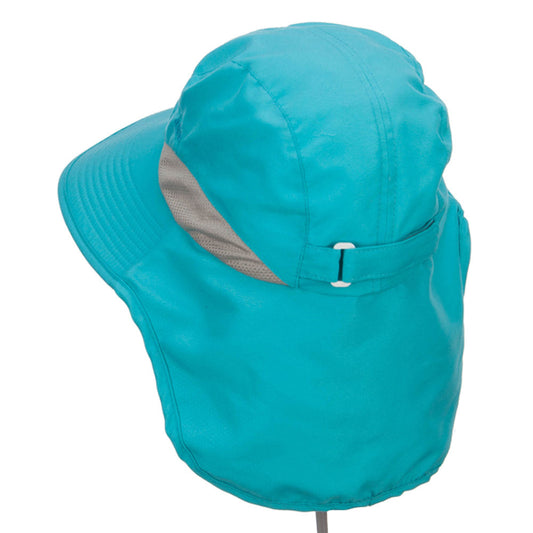 Microfiber UV Large Bill Flap Hat