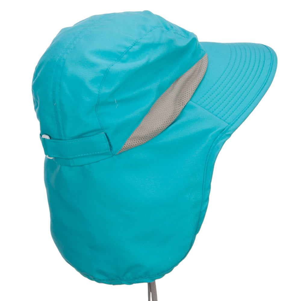 Microfiber UV Large Bill Flap Hat