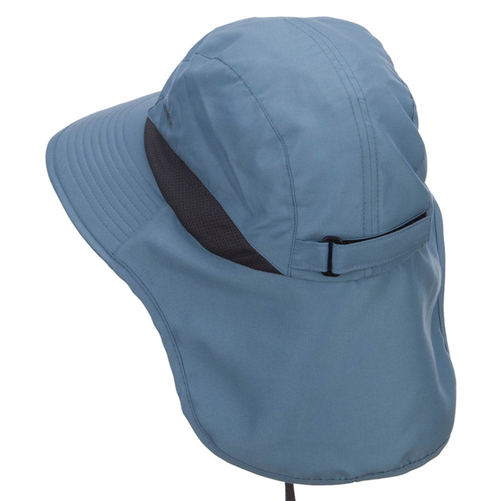 Microfiber UV Large Bill Flap Hat