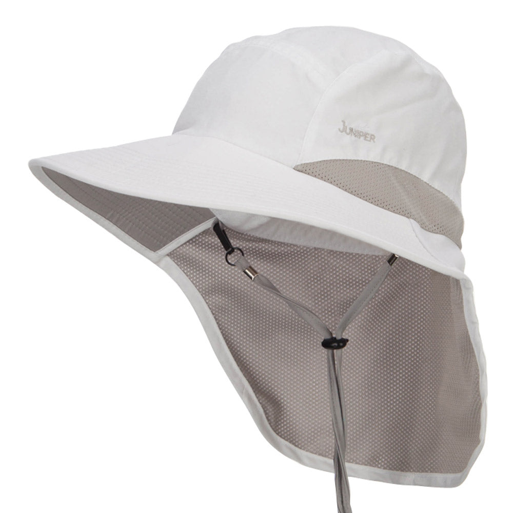 Microfiber UV Large Bill Flap Hat