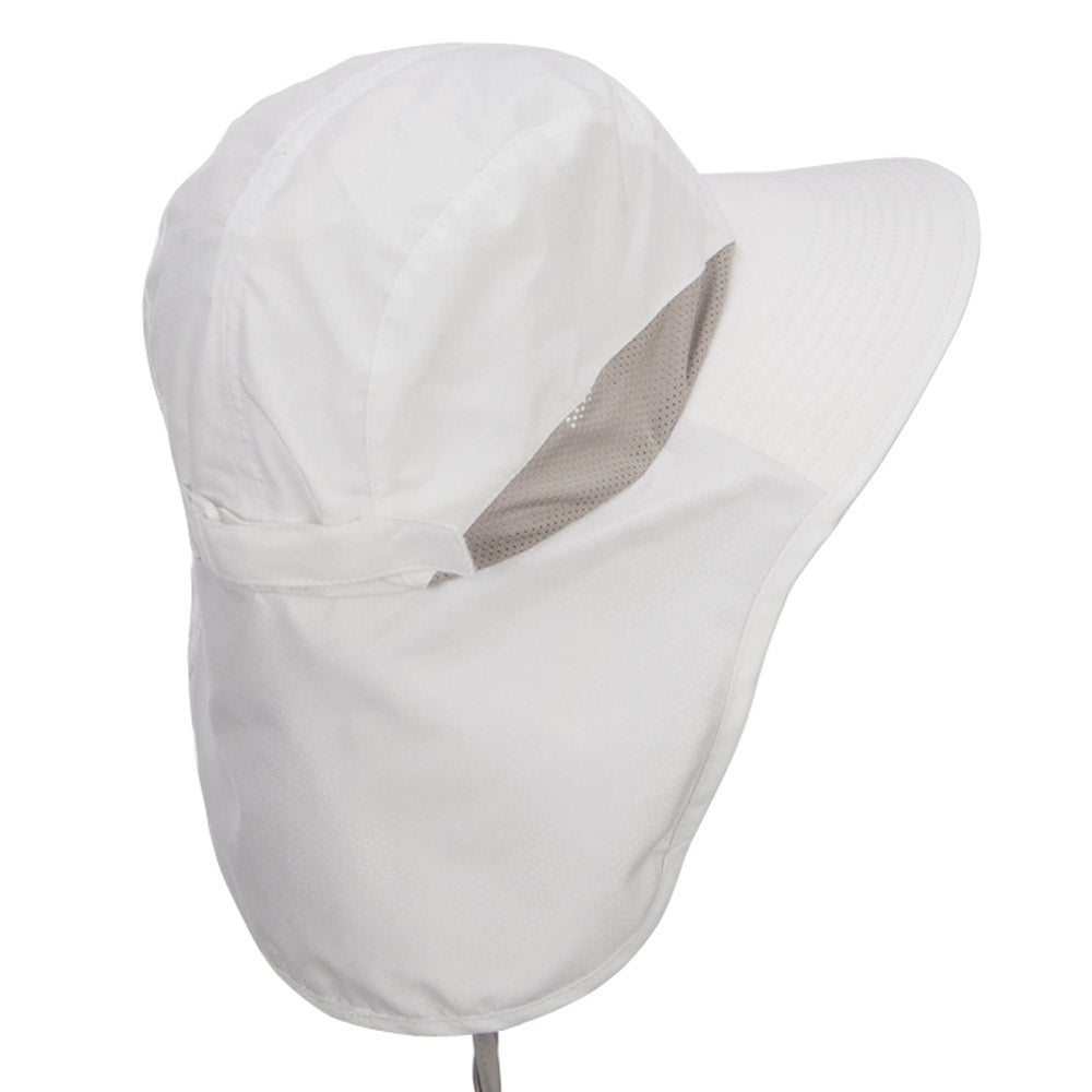 Microfiber UV Large Bill Flap Hat