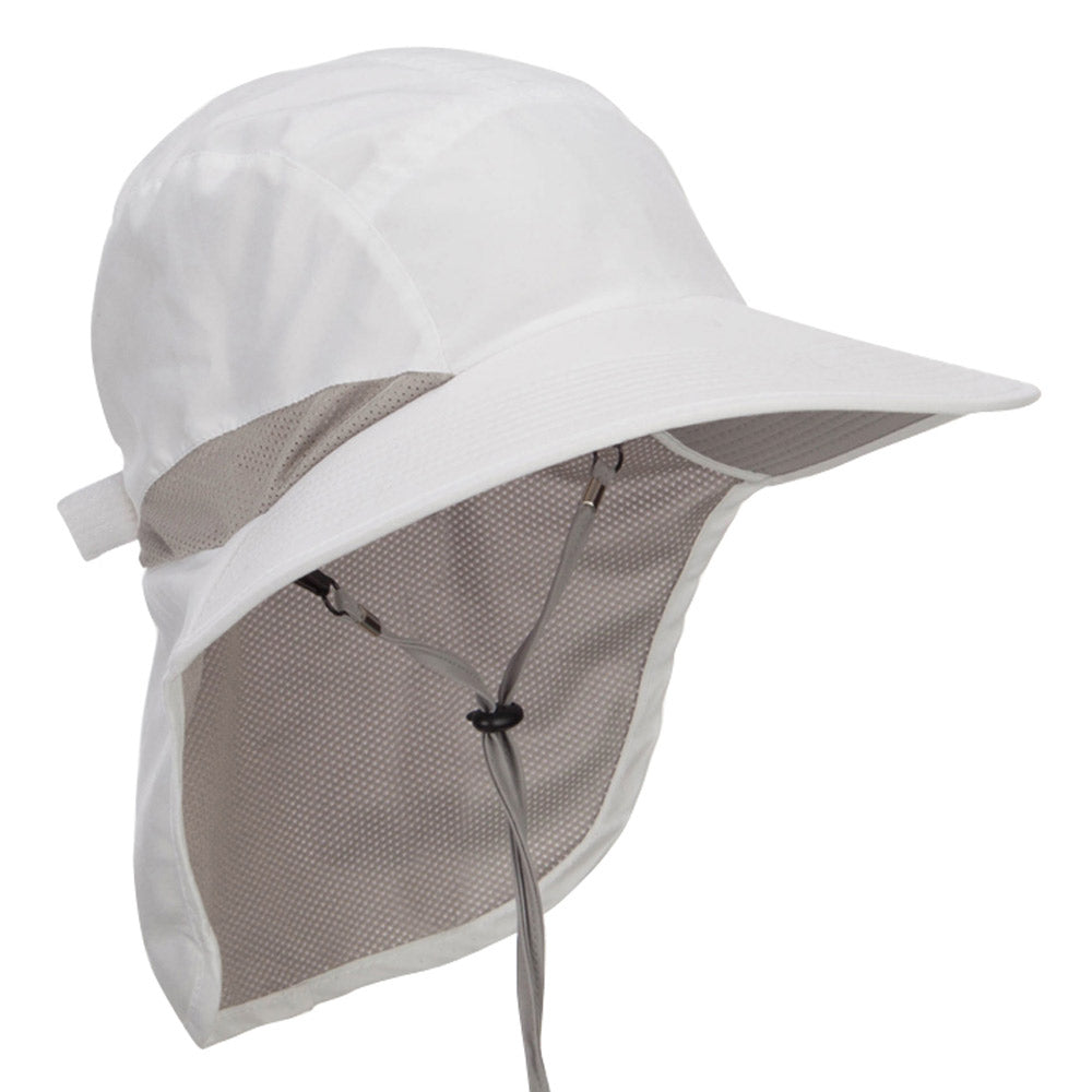 Microfiber UV Large Bill Flap Hat
