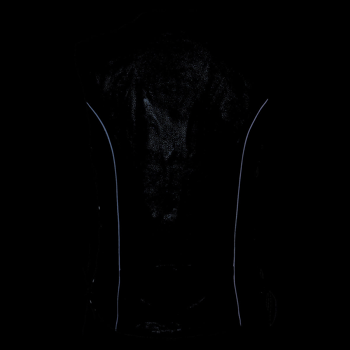 Milwaukee Leather MLL4500 Women's Classic Black Leather V-Neck Motorcycle Rider Vest w/ Side Laces