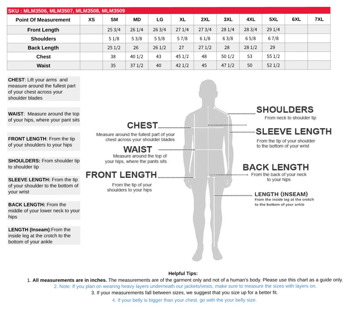 Milwaukee Leather MLM3506 Men's Black Premium Leather Vest - Old Glory Laced Armholes Red Stitching Club Style Vest