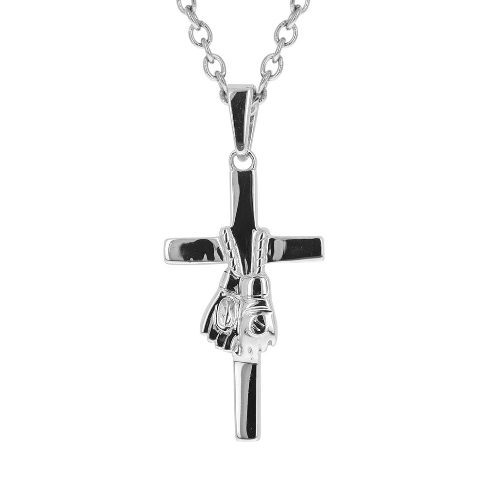 MMA Glove Cross Necklace