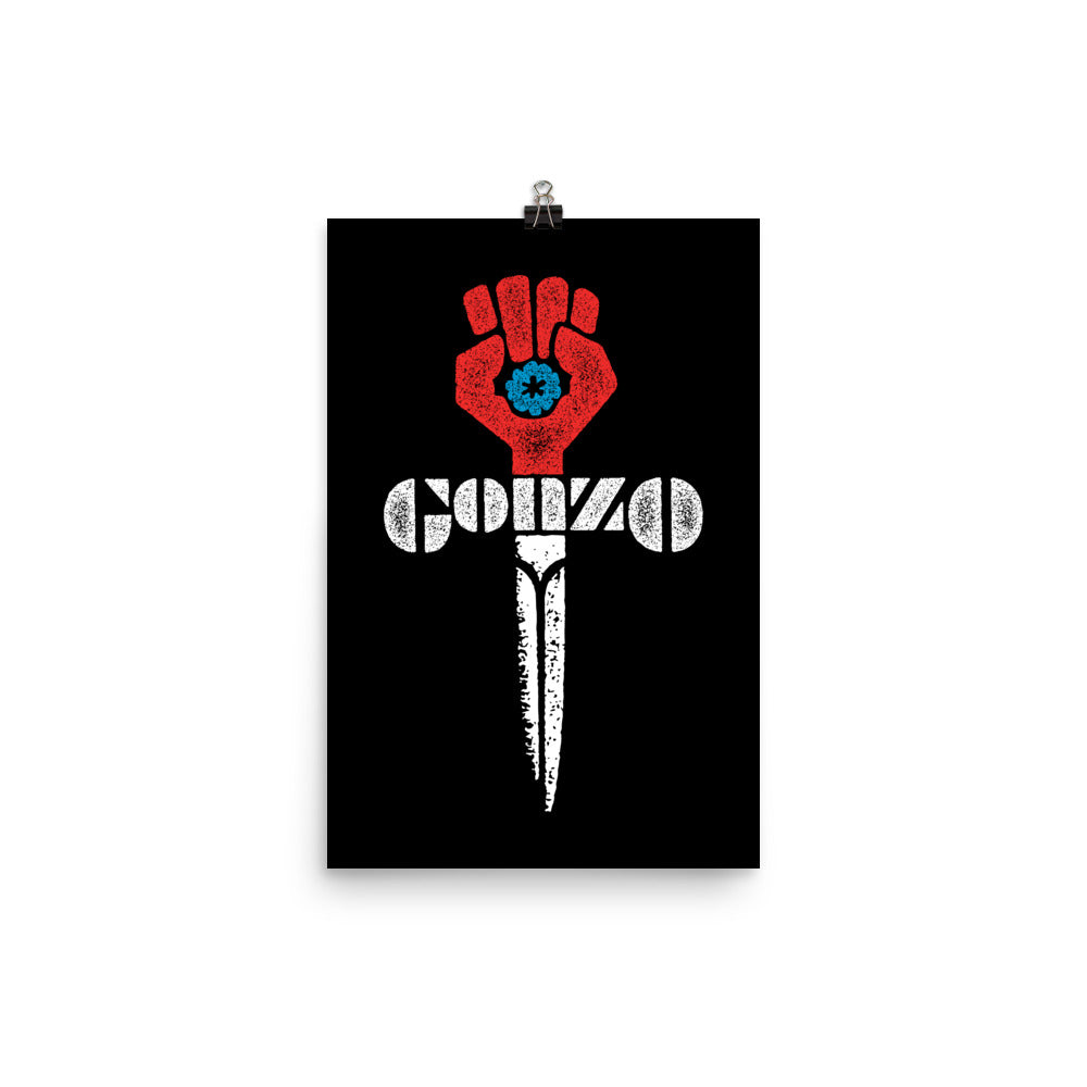 Gonzo Fist Print
